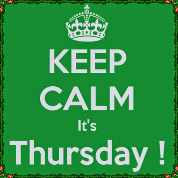 Keep Calasm It’s Thursday