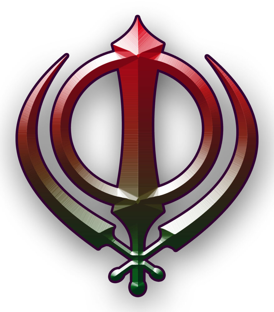 animated khanda wallpaper