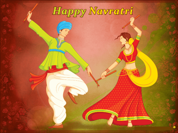Lovely Pic Of Happy Navratri