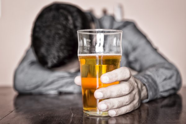 Man Holding Wine glass