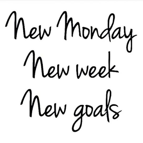 New Monday New Week