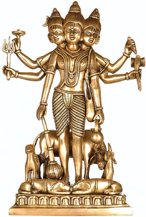 Nice Photo Of Dattatreya Jayanti