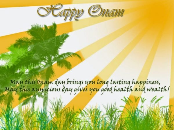 Nice Photo Of Happy Onam