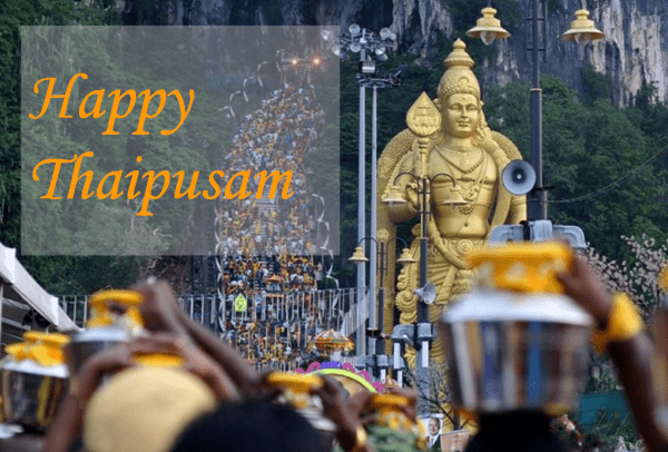 Nice Photo Of Happy Thaipusam