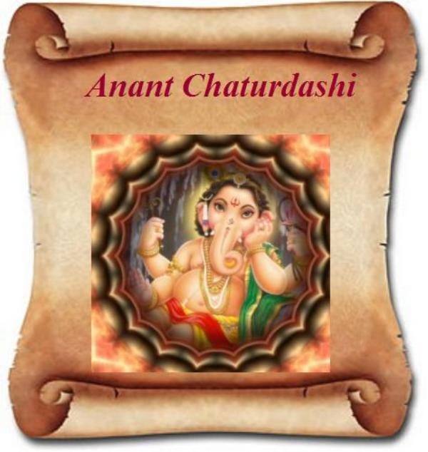 Picture Of Anant Chaturdashi