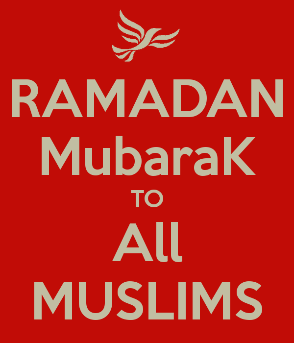 Ramadan Mubarak To All Muslims