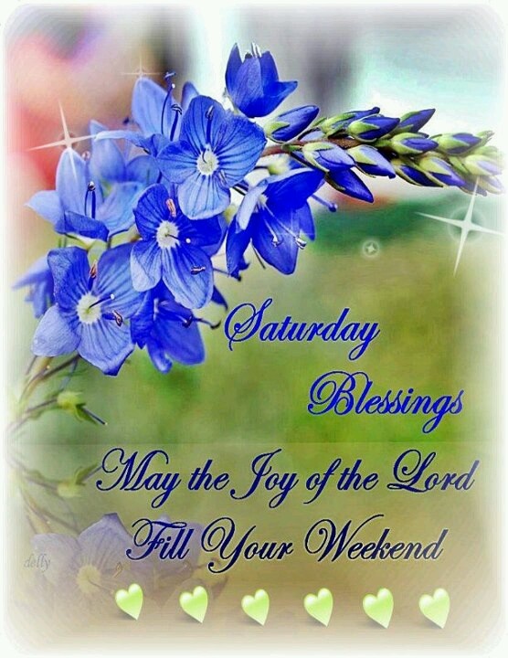 Saturday Blessings !!