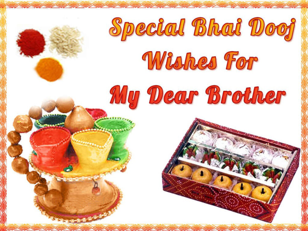 Special Bhai Dooj Wishes For My Dear Friend - DesiComments.com
