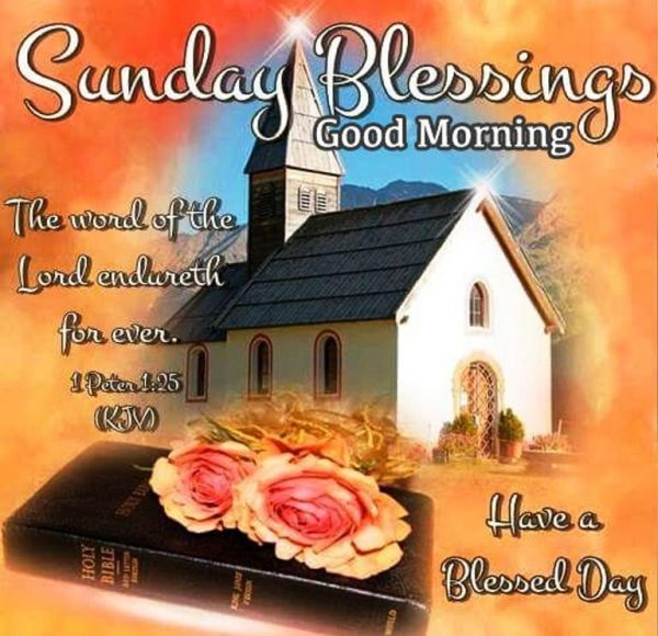 Sunday Blessings Good Morning Image