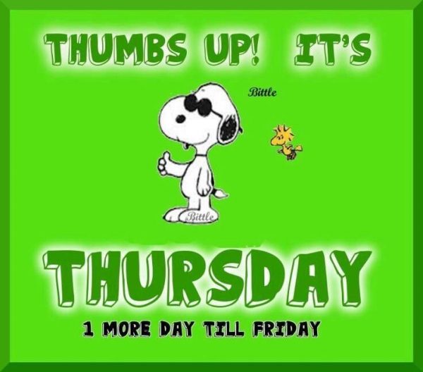 Thumbs Up Its Thursday