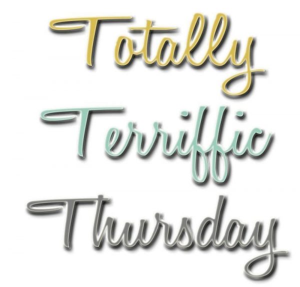 Totally Terrific Thursday