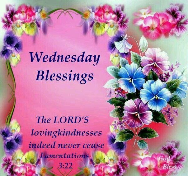 Wednesday Blessings Image