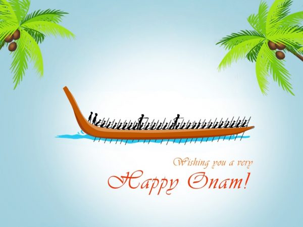 Wishing You A Say Happy Onam