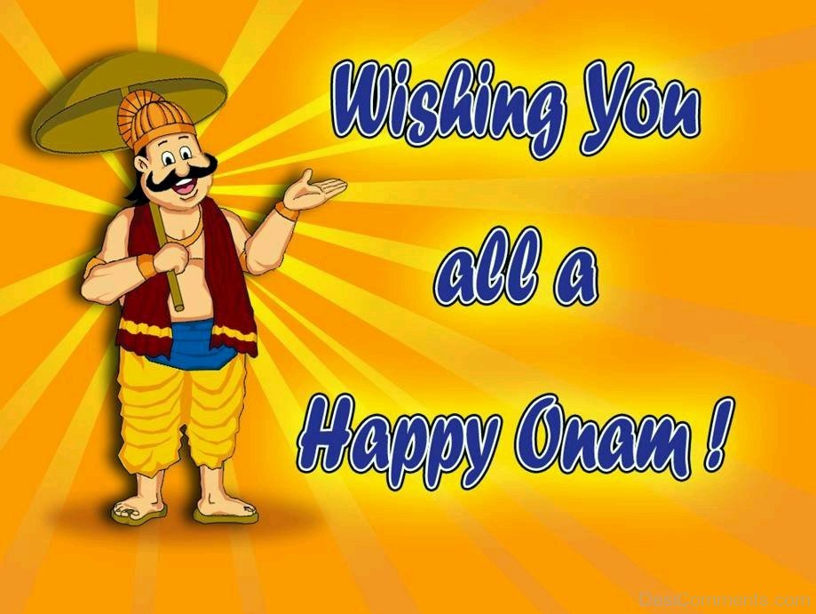 Wishing You All A Happy Onam 