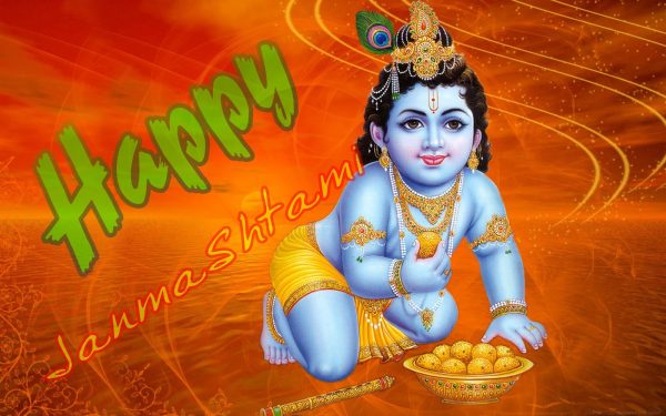 Wonderful Image Of Happy Janmashtami