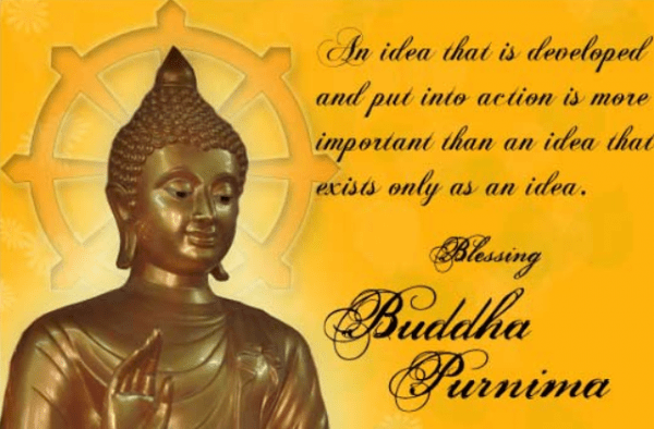 Blessing Buddha Purnima