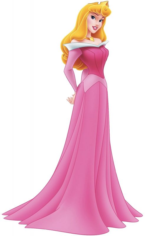 Disney Princess In Pink Dress