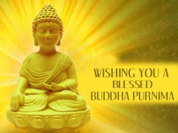 Wishing You A Blessed Buddha Purnima