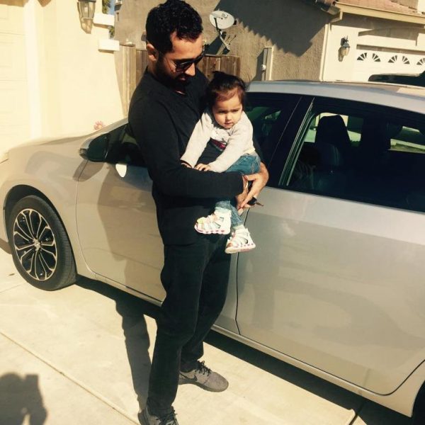 Manna Dhillon With Baby