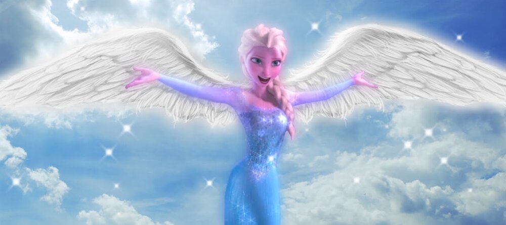Angel Frozen Elsa Wallpapers Anna Un Jelsa Games Graphics Anime Princess Ha...