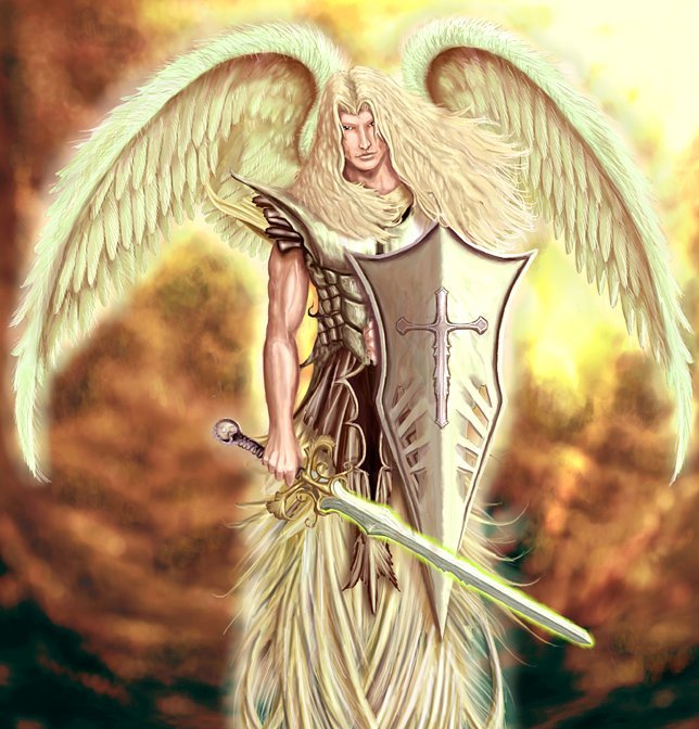 Angel With Sword Desicomments Com