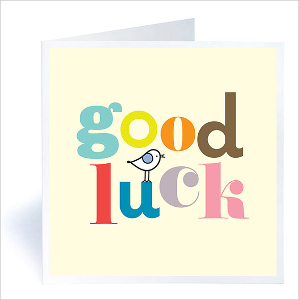 Colorful Good Luck Image