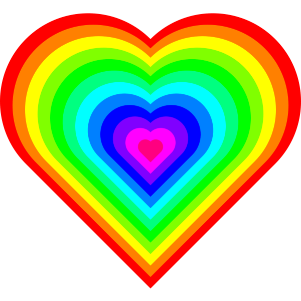 Colorful Heart Image