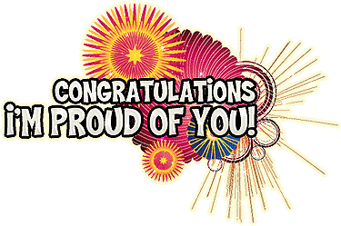 Congratulations I’m Proud Of You Graphic