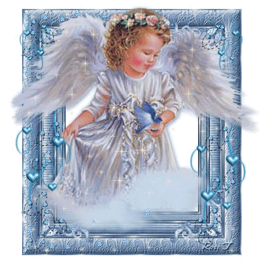 Cute Angel Frame Graphic