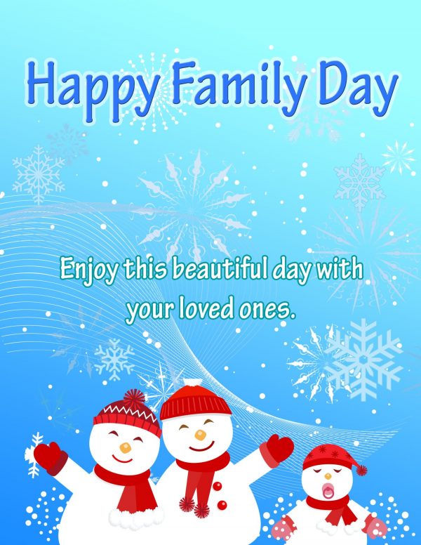 Enjoy This Beautiful Day With Your Loved Ones