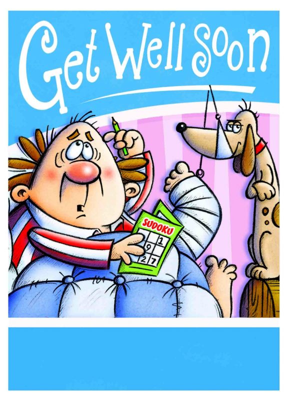 Get Well Soon Cartoon Image