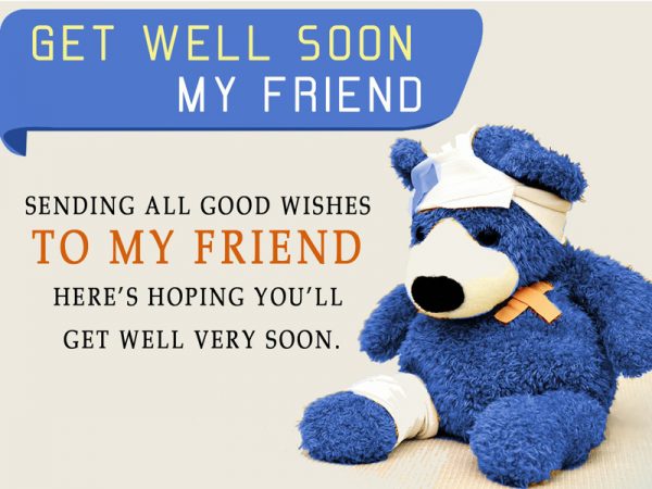 Get Well Soon My Friend Image