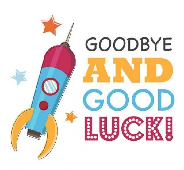 Good Bye And Good Luck !