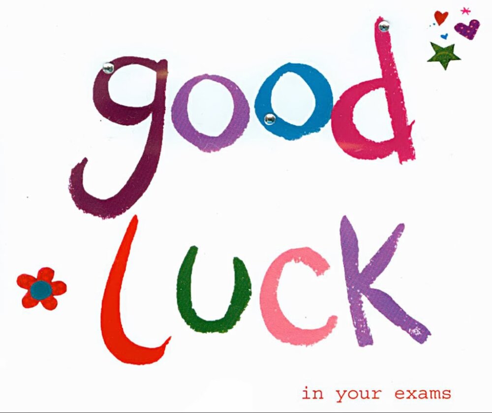 Good Luck In Your Exams Nice Image Desicomments Com