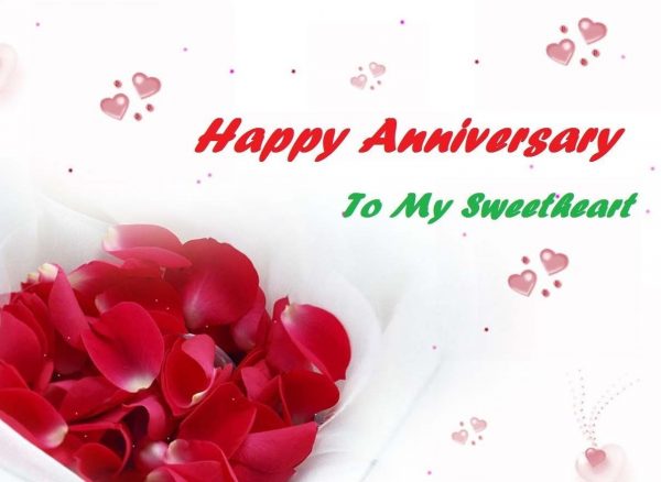 Happy Anniversary To My Sweetheart