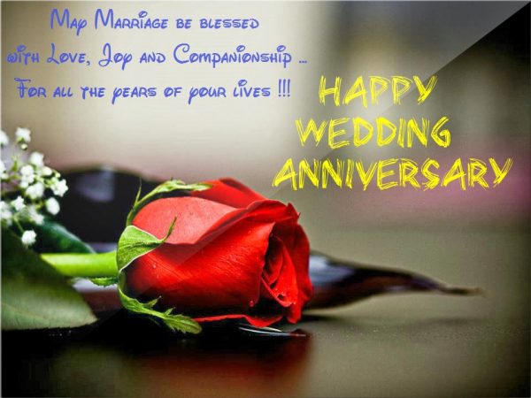 Happy Wedding Anniversary Image