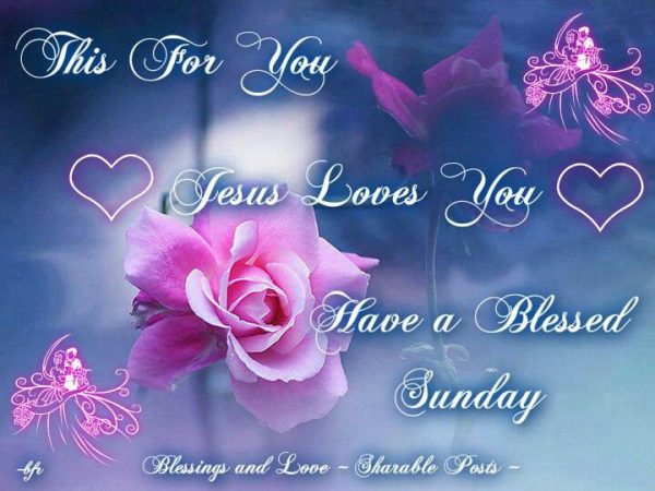 Have A Blessed Sunday