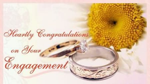 Hearty Congratulation On Your Engagement.