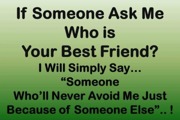 If Someone Ask Me Who Is Your Best Friend