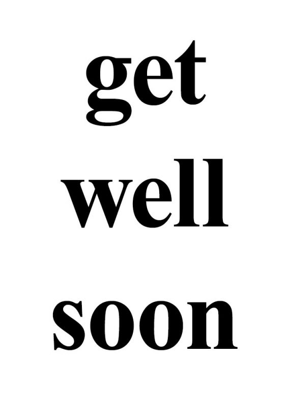 Lovely Pic Of Get Well Soon