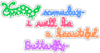 Somebody Will Be A Beautiful Butterfly Graphic