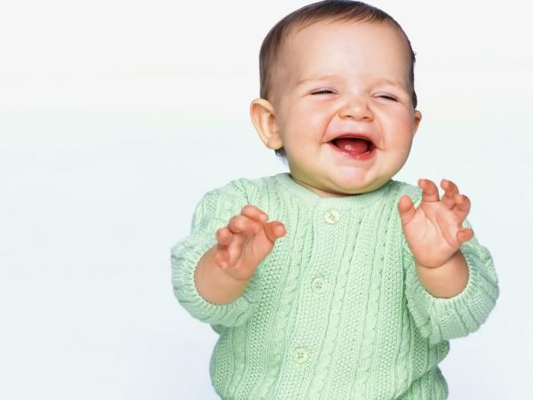 Sweet Smiling Baby Graphic