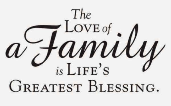 The Love Of A Family Is Life’s Greatest Blessing