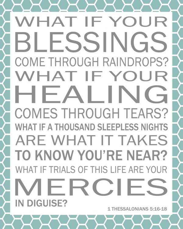 What If Your Blessings