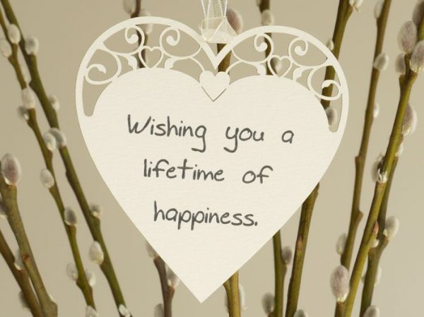 Wishing You A Lifetime Of Happiness