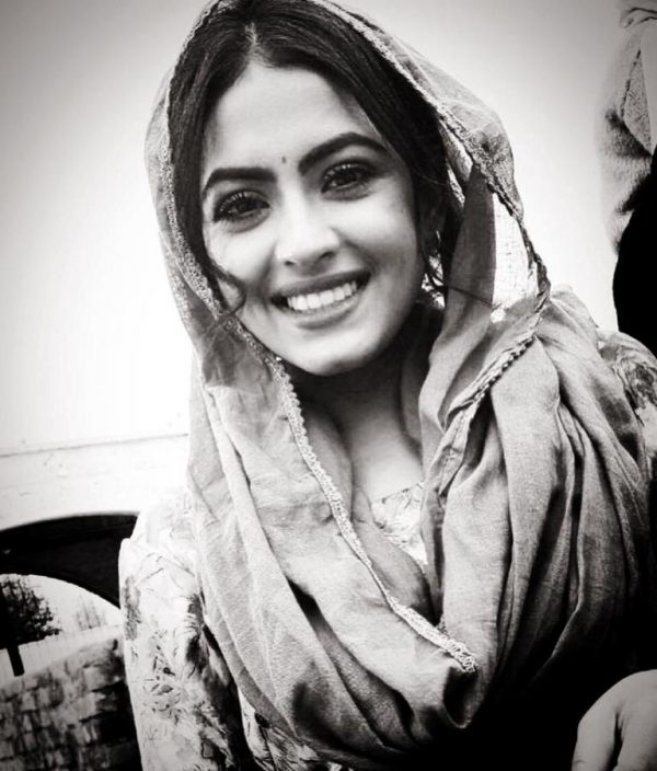 Black And White Pic Of Simi Chahal