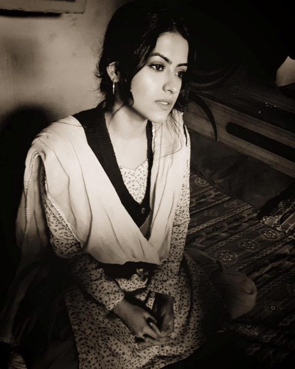 Black And White Picture Of Simi Chahal