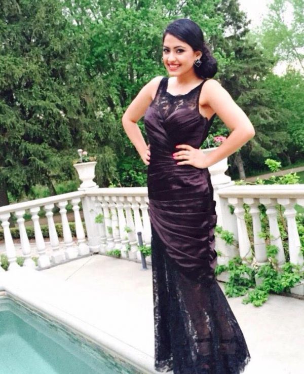 Simi Chahal In Black Outfit