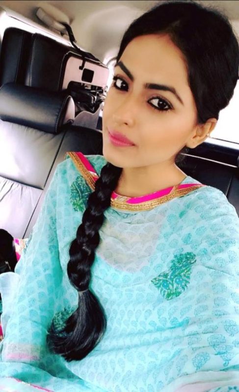 Simi Chahal In Car