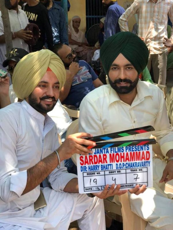 Tarsem Jassar On Set Of Sardar Mohammad